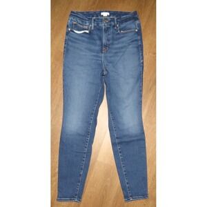 Women's Good American High Rise Good Legs Stretch Skinny Jeans sz. 15‎